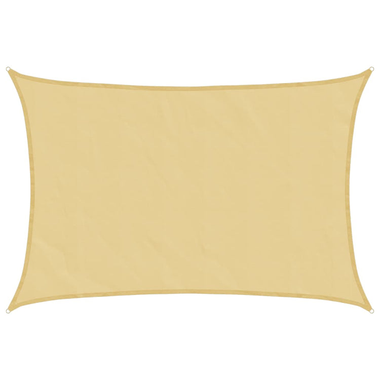 Vidaxl Zonnezeil 5x4 m 100% Polyester Oxford Sand -Colored