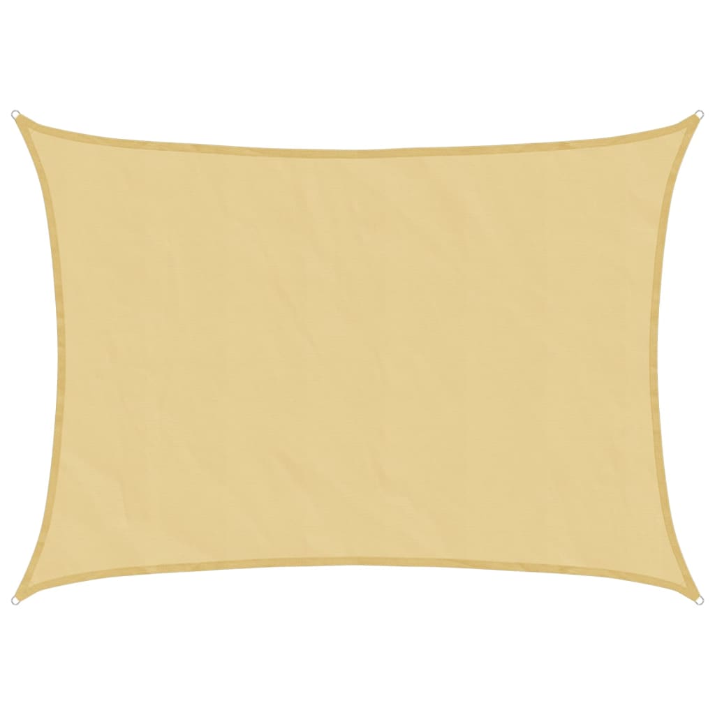 Vidaxl Zonnezeil 7x5 m 100% Polyester Oxford Sand -Colored
