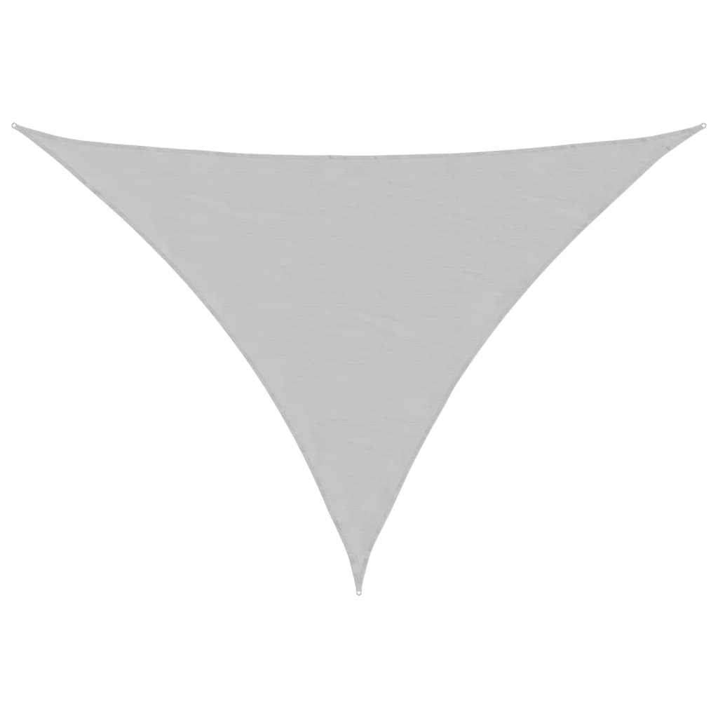 Vidaxx Sonnensegel 7x5x5 m 100 % Polyester Oxford hellgrau