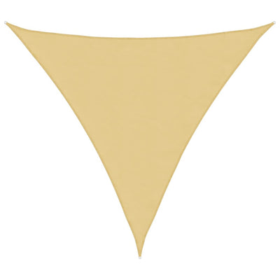 Vidaxl Zonnezeil 4,5 x 4,5 x 4,5 m 100% Polyester Oxford Sand -Colored
