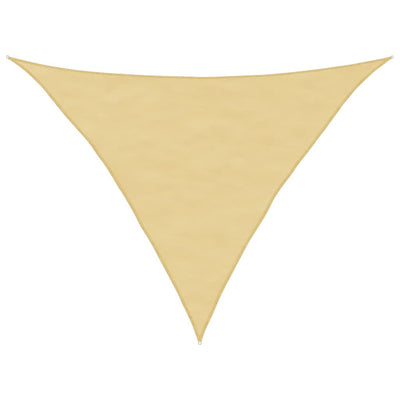 Vidaxl Zonnezeil 5x5x6 m 100% Polyester Oxford Sand -Colored