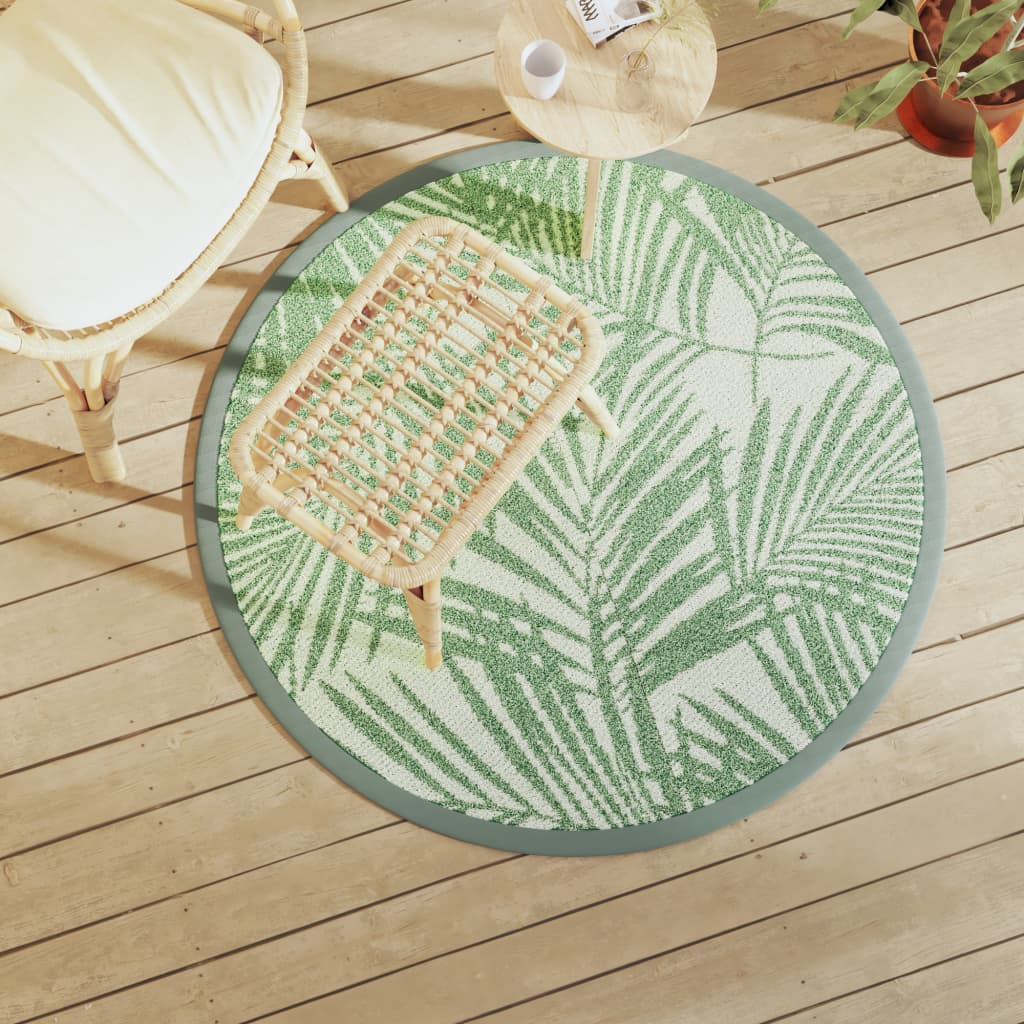 Vidaxx Outdoor-Teppich Arakil ø120 cm Polypropylen grün