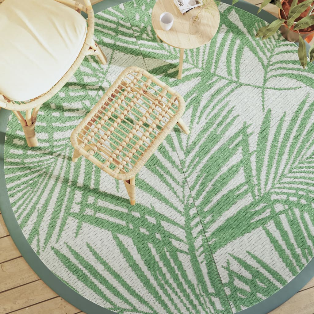 Vidaxx Outdoor-Teppich Arakil ø 200 cm Polypropylen grün