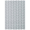 Vidaxl außerhalb des Teppichs 160x230 cm pp grau