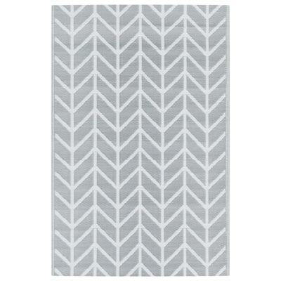 Vidaxl Outdoor Teppich 190x290 cm pp grau