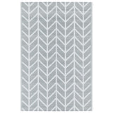 Vidaxl Outdoor Teppich 190x290 cm pp grau - afbeelding 2