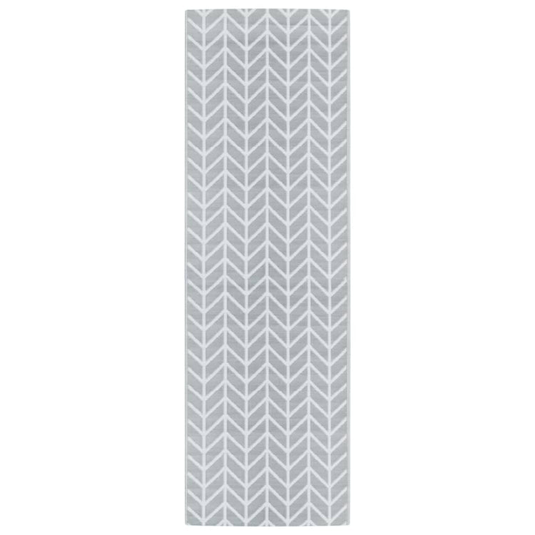 VIDAXL Outside Rug 80x250 cm Polypropengrau