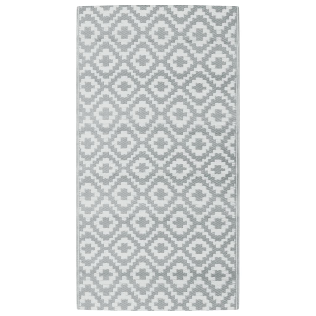 Vidaxx Outdoor-Teppich Arakil 80x150 cm PP grau