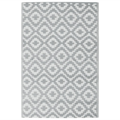 Vidaxx Outdoor-Teppich Arakil 120x180 cm PP grau