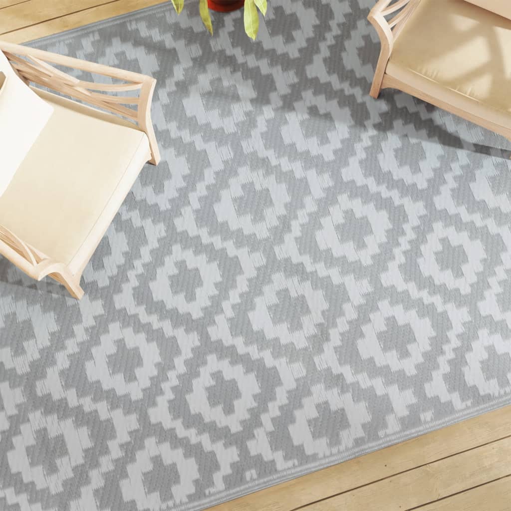 Vidaxx Outdoor-Teppich Arakil 190x290 cm PP grau