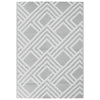 Vidaxl außerhalb des Teppichs 160x230 cm pp grau