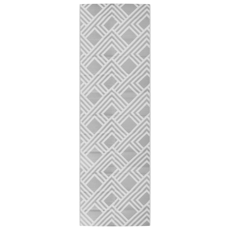 VIDAXL Outside Rug 80x250 cm Polypropengrau