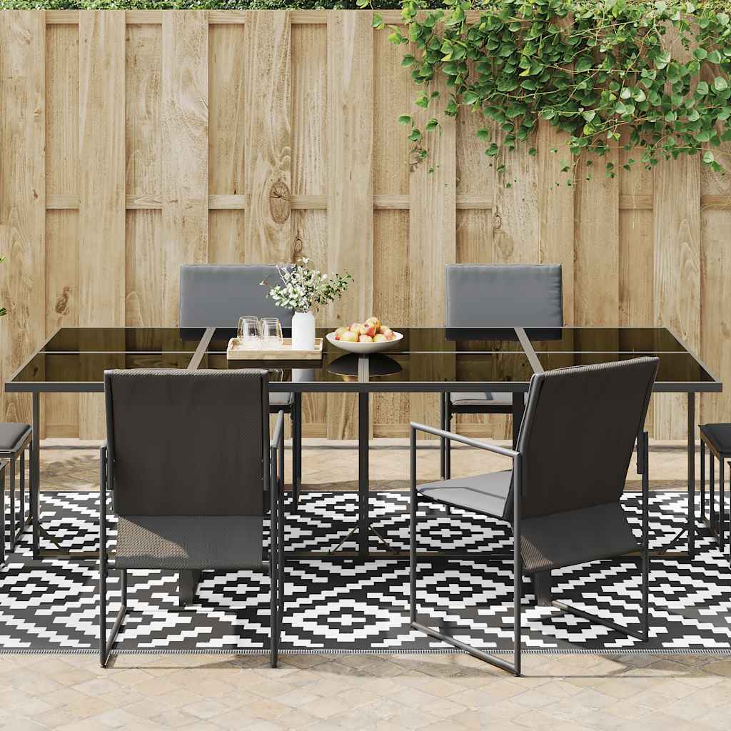 Vidaxx Outdoor-Teppich Arakil 190x290 cm PP weiß und schwarz