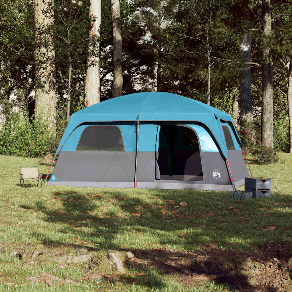 Vidaxl Familie 10-Personen wasserdicht blau