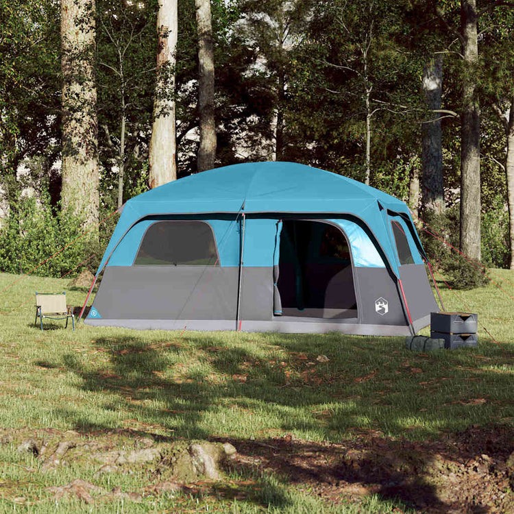 Vidaxl Familie 10-Personen wasserdicht blau