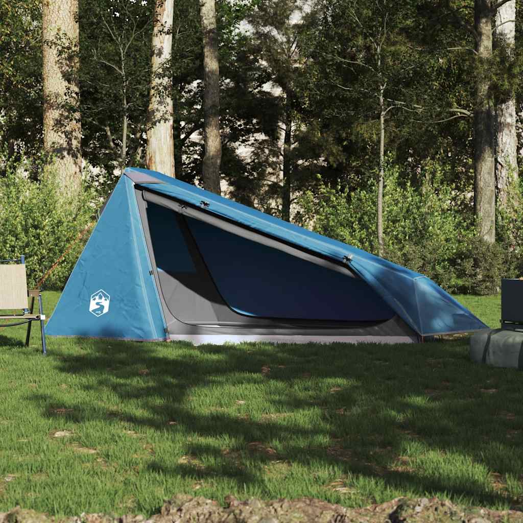 VidaXL Tunnelzelt 1-Personen wasserdicht blau