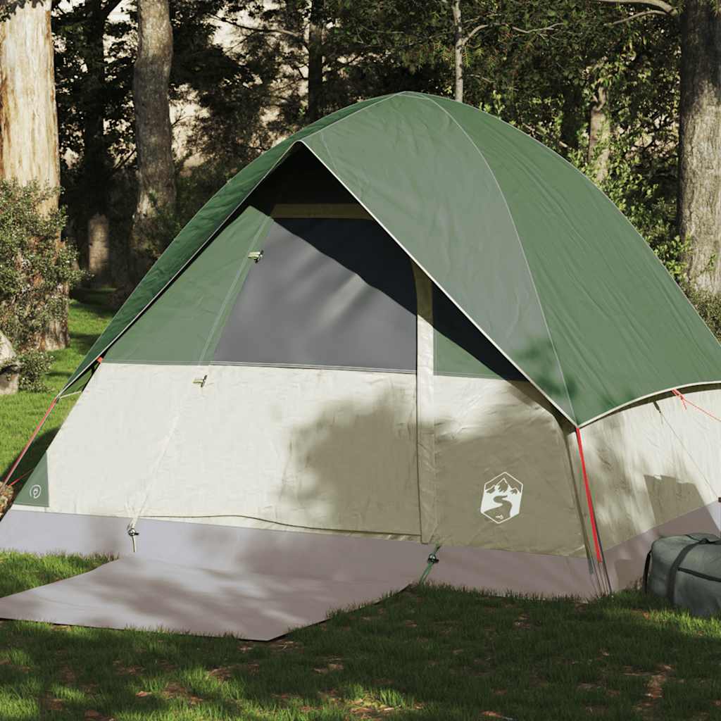 Vidaxl Dome Zelt 4-Personen wasserdichtes Grün