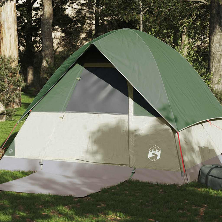 Vidaxl Dome Zelt 4-Personen wasserdichtes Grün