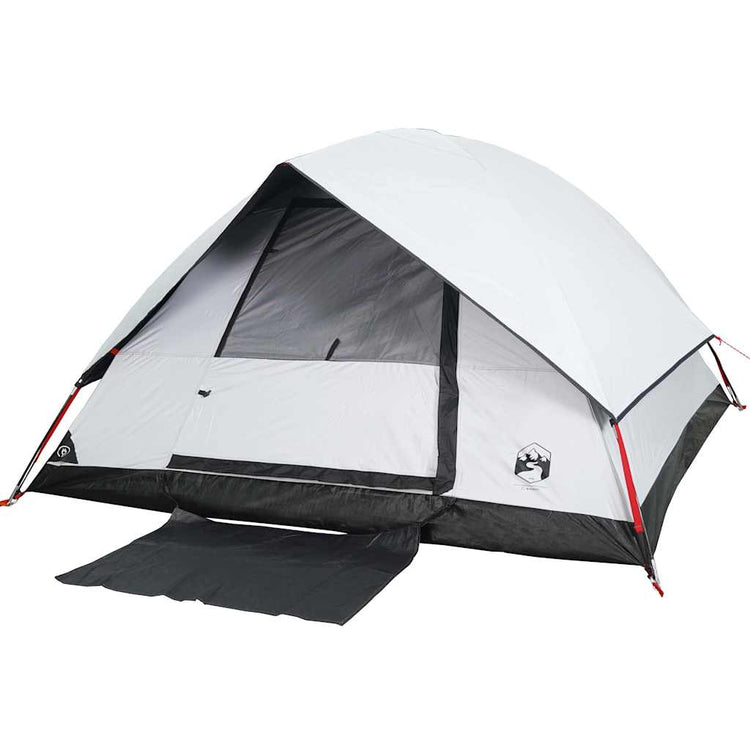Vidaxl Dome Zelt 4-Personen wasserdichte verdammte Stoff weiß