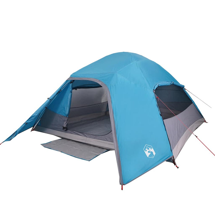 Vidaxl Dome Zelt 4-Personen wasserdicht blau