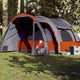 VidaXL Campingzelt 6-Personen wasserdicht grau