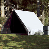 Vidaxl Zelt A-Frame 2-Person-Wasserdichtungsgewebe weiß - afbeelding 1
