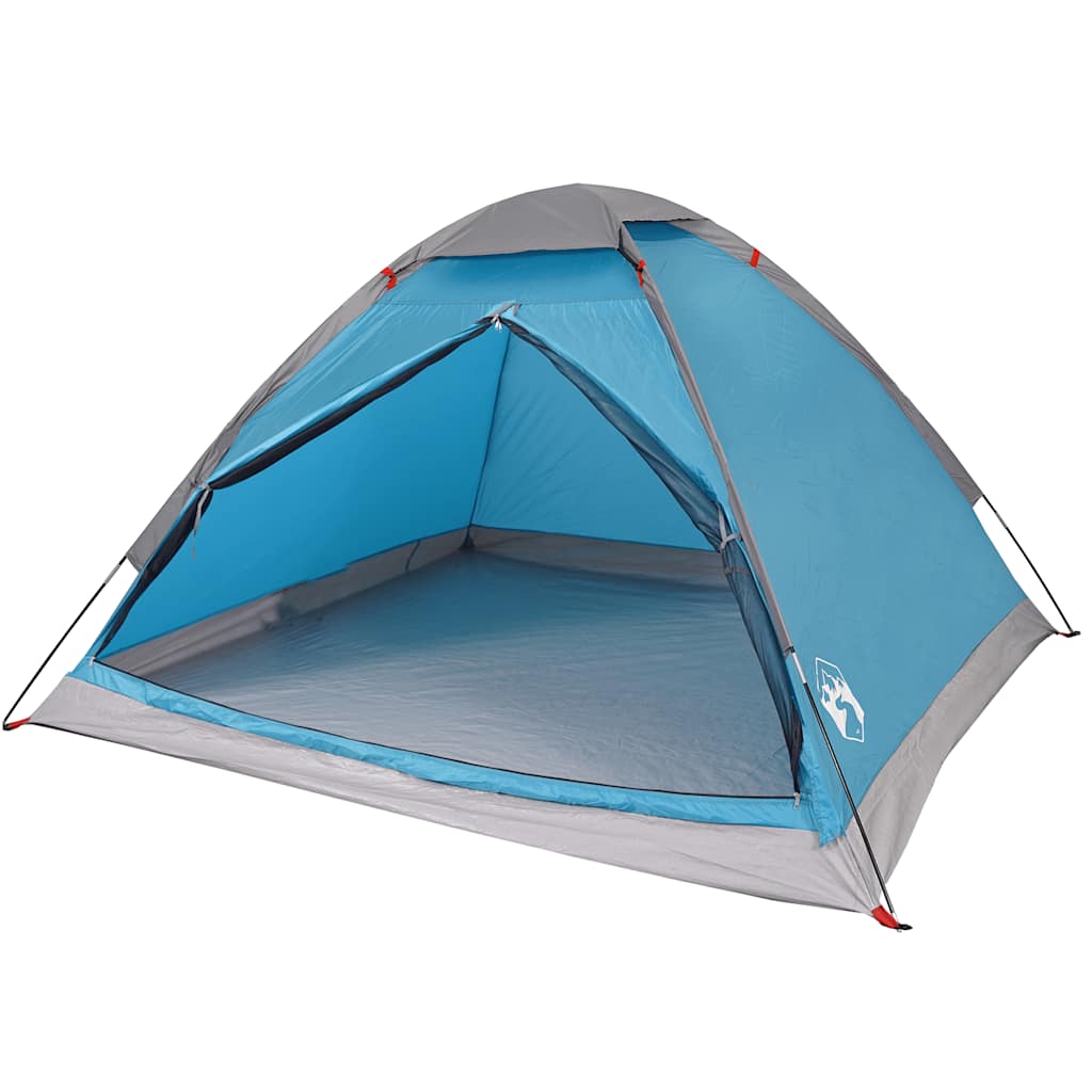 Vidaxl Dome Zelt 4-Personen wasserdicht blau