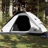 Vidaxl Dome Zelt 6-Personen-Abdichtungsstaub Weiß - afbeelding 1