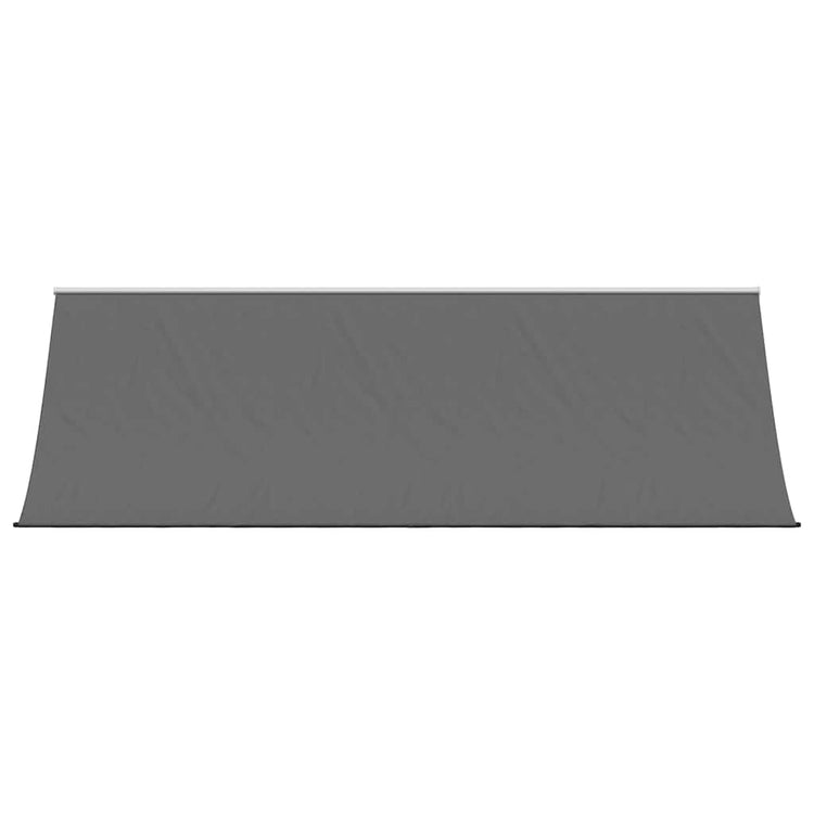 Vidaxl laifel ausziehbar 400 x 150 cm Stoff und Stahl -Anthrazit -Verschärfen