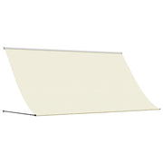 VIDAXL LAFEL Ausleitbar 300x150 cm Stoff und Stahlcreme -Verschärft - afbeelding 2
