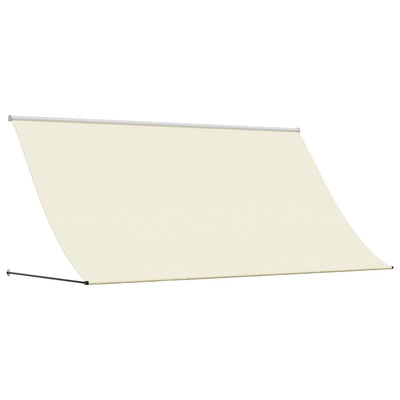 VIDAXL LAFEL Ausleitbar 300x150 cm Stoff und Stahlcreme -Verschärft