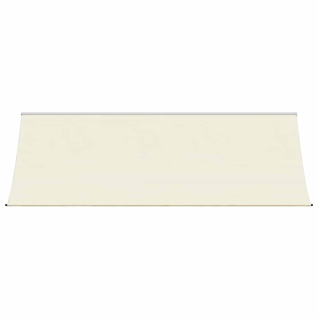 VIDAXL LAFEL Ausleitbar 400x150 cm Stoff und Stahlcreme -gelöscht