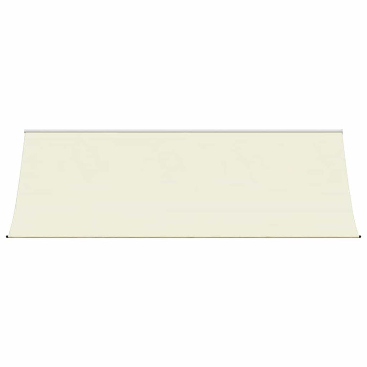 VIDAXL LAFEL Ausleitbar 400x150 cm Stoff und Stahlcreme -gelöscht