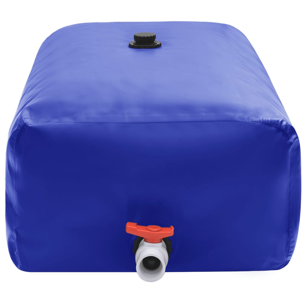 VidaXL Wassertank mit Wasserhahn faltbar 100 l PVC