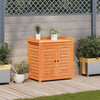Vidaxl Botto Tisch mit Regalen 82.5x50x86,5 cm Kiefernholzbraun