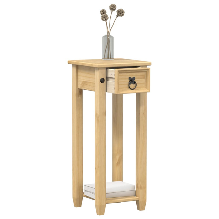 Vidaxx Pflanzenständer Corona 30x30x73 cm massives Kiefernholz