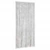 Vidaxl Fly Vorhang 90x200 cm Chenille Grey