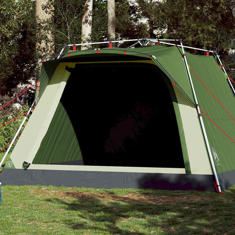 Vidaxl Camping Zelt 4-Personen Schnellveröffentlichung Grün
