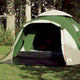 Vidaxl Dome Tent 3-Person Fast Release Green