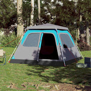 Vidaxl Dome Zelt 6-Personen Fast Release Blue - afbeelding 3