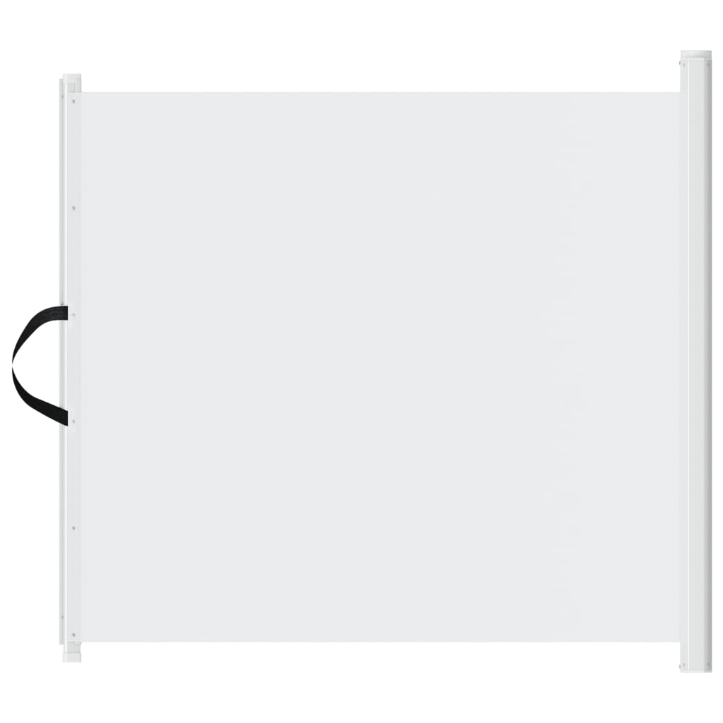Vidaxx ausziehbares Haustiergitter 82,5x125 cm weiß