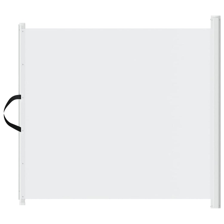 Vidaxx ausziehbares Haustiergitter 82,5x125 cm weiß