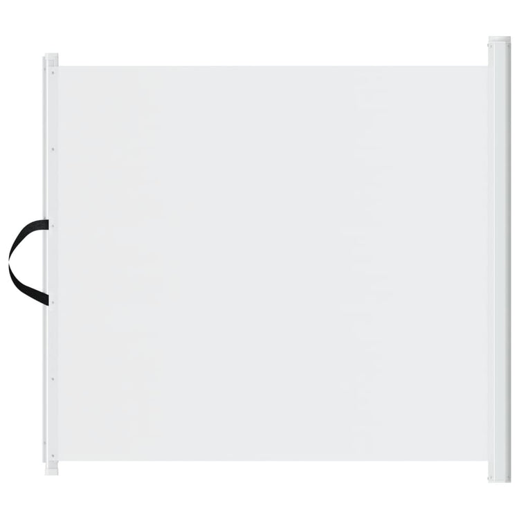 VIDAXL PET -Zaun erweiterbar 117,5x125 cm Weiß