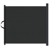 Vidaxx ausziehbares Haustiergitter 82,5x125 cm schwarz - afbeelding 2