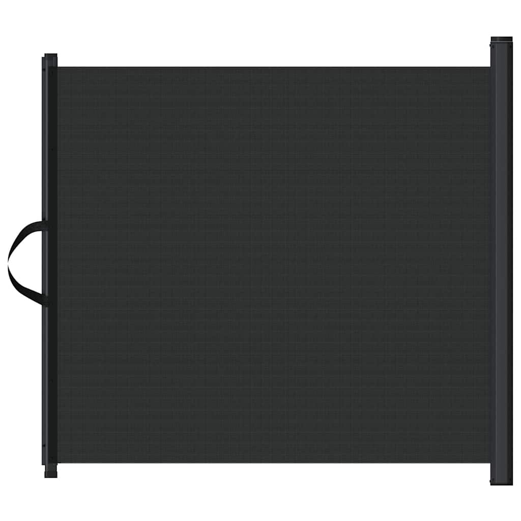 Vidaxx ausziehbares Haustiergitter 82,5x125 cm schwarz