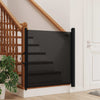 Vidaxx ausziehbares Haustiergitter 82,5x125 cm schwarz