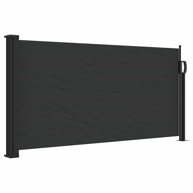 VIDAXL -Windschutzscheibe ausziehbar 100x300 cm schwarz