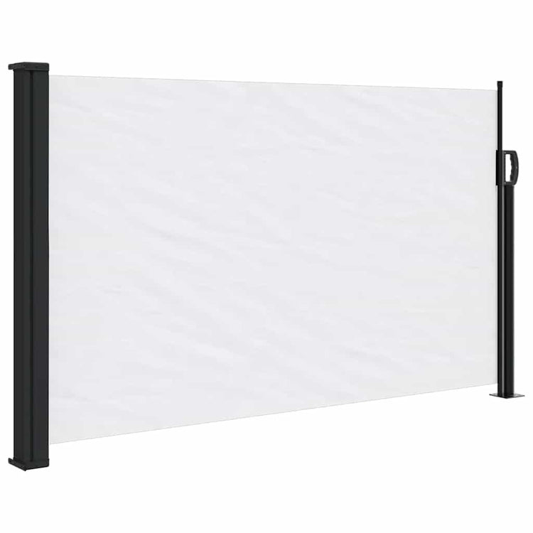 Vidaxl Windschutzscheibe ausziehbar 117x300 cm Weiß