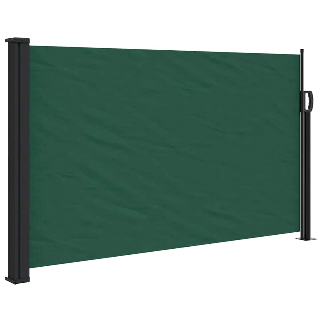 Vidaxx ausziehbarer Windschutz 117x300 cm dunkelgrün