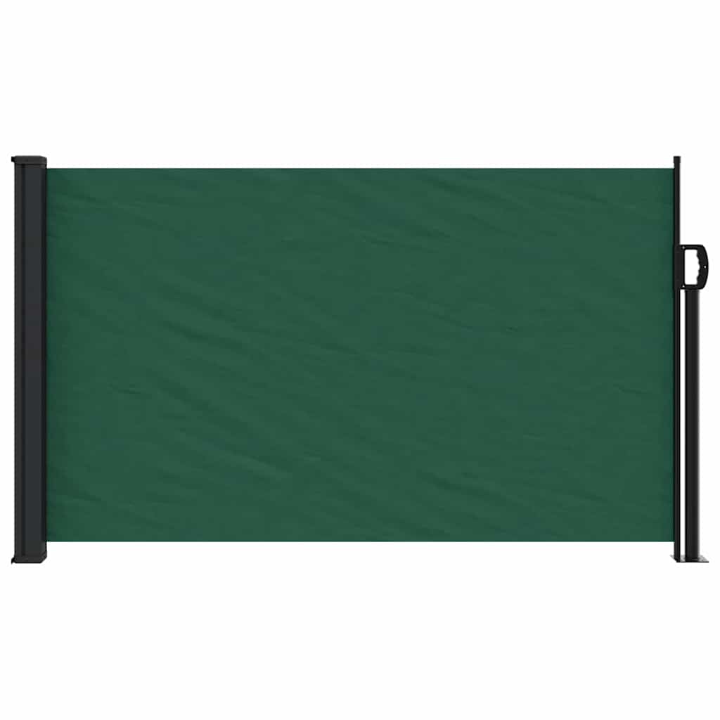Vidaxx ausziehbarer Windschutz 117x300 cm dunkelgrün